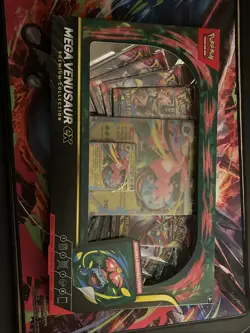 Pokemon TCG Mega Evolution - Mega Venusaur Ex Premium Collection Box - Image 1