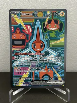 Pokemon TCG Phantasmal Flames Rotom Ex 126/094 Special Illustration Rare SIR - Image 1
