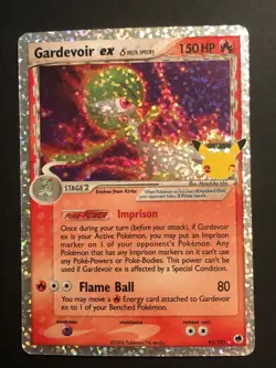 Gardevoir ex (Delta Species) 93/101 Celebrations Classic Collection Holo Pokemon - Image 1