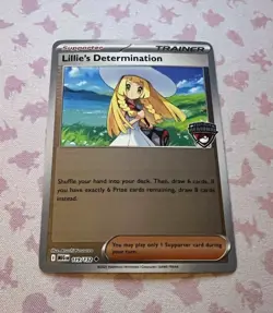 Lillie's Determination 119/132 Pokemon TCG Regional Championships Stamped Promo - Image 1