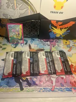 Pokemon TCG Scarlet Violet Temporal Forces Booster Packs Full Art Set 4 Pack - Image 2