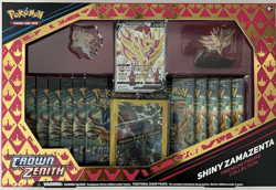Pokemon TCG Crown Zenith Shiny Zamazenta Premium Figure Collection New Sealed #2 - Image 1