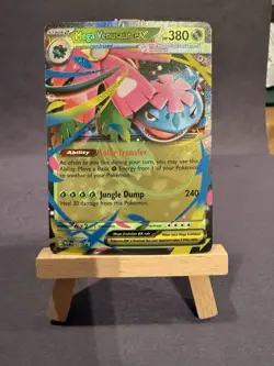 Mega Venusaur Ex Holo Mega Evolution Black Star Promo 013 Pokemon TCG - Image 1