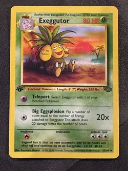 1999 Pokemon Game - Jungle Set - 1st Edition - YOU PICK! - Image 1