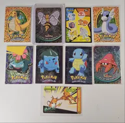 [9] DRAGONITE DRATINI SQUIRTLE 1999 TOPPS POKEMON TV + MISC TOPPS - Image 1