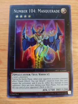 Number 104: Masquerade - OP27-EN010 - Near Mint NM - Super Rare - Unl - Image 1