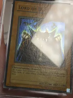 CGC 9.5 MINT Lord of D. SDK-041 Super Rare WAVY Unlimited *2002 Yugioh - Image 4