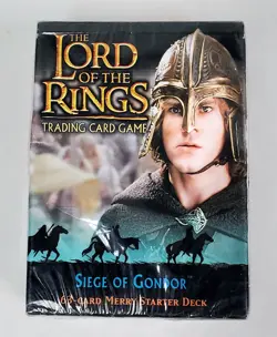 C-716 THE LORD OF THE RINGS TRADING CARD GAME-SIEGE OF GONDOR-MERRY STARTER DECK - Image 1