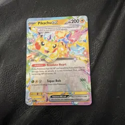 Pokemon TCG Pikachu EX Double Rare Holo Card 057/191 Surging Sparks - Image 1