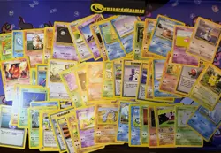 Pokemon 50 Random Cards Bulk Lot - Common Vintage Unlimited, LP-MP - Image 2