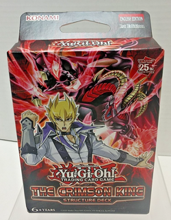 Yu-Gi-Oh Cards - Structure Deck - THE CRIMSON KING - New Factory Sealed - Image 1