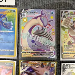 Pokemon Card Lot Kyogre Lapras VMAX Bolthund V Crobat V Grimmsnarl - Image 3