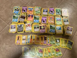 Huge Collection Bulk Lot of 2000+ Pokemon Cards Vintage 1999 WOTC Base Fossil - Image 1