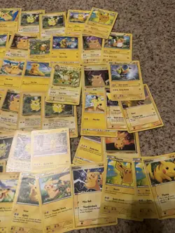 Lot of 55 Pikachu and Raichu Pokemon Cards Holo Rare Vintage Promo WOTC Wizards - Image 5