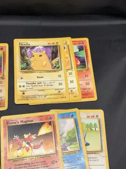 Vintage Pokemon Card Lot WOTC Mewtwo Dragonite Pikachu Etc 50+ Cards HP-DMG - Image 4