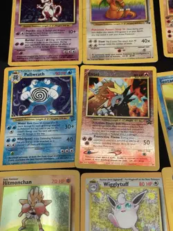 Vintage Pokemon Card Lot WOTC Mewtwo Dragonite Pikachu Etc 50+ Cards HP-DMG - Image 5