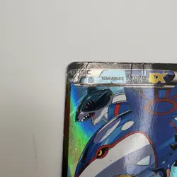 Pokemon TCG Team Aqua's Kyogre-EX Double Crisis Holo Card 6/34 HP - Image 3