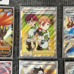 Pokemon Card Lot Galarian Zapdos V Piers Mustard Dubwool V Kyogre Cara Liss - Image 3