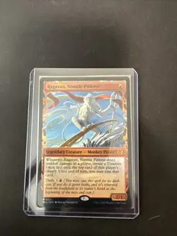Magic the Gathering Ragavan, Nimble Pilferer Foil Card March of the Machine - Image 1