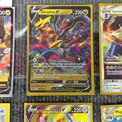 Pokemon Card Lot Giratina V Dialga VSTAR Magnezone V Zoroark VSTAR Aerodactyl - Image 3