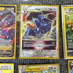 Pokemon Card Lot Giratina V Dialga VSTAR Magnezone V Zoroark VSTAR Aerodactyl - Image 4