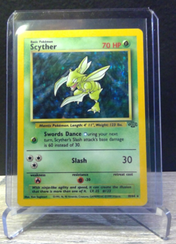Pokemon TCG Scyther 006/034 Classic Collection Holo Rare Card LP - Image 3
