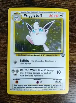 Wigglytuff Jungle 16/64 Holo Rare Pokemon Card - Image 1
