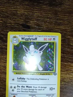 Wigglytuff Jungle 16/64 Holo Rare Pokemon Card - Image 3
