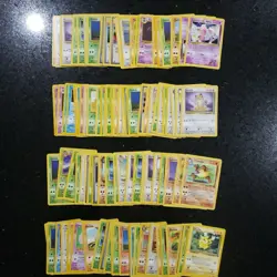 WOTC Pokemon Base Set Card Lot (99) LP-HP Condition • Vintage • Actual Shown - Image 1