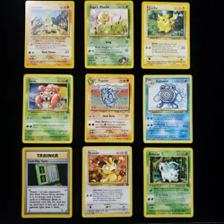 WOTC Pokemon Base Set Card Lot (99) LP-HP Condition • Vintage • Actual Shown - Image 2