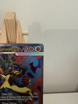 Mega Lucario Ex 160 Ultra Rare Mega Evolutions Pokemon Card - Image 4