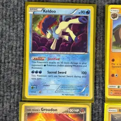 Pokemon Card Lot Keldeo EX Mew Zekrom BREAK Primarina GX Victini Turtonator - Image 2