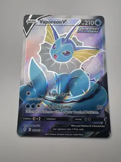 Vaporeon V 172/203 Holo - Evolving Skies SWSH07 - Pokemon Trading Card Game CDA - Image 3