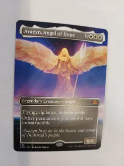 Avacyn, Angel of Hope (Borderless) Double Masters Regular 335 2xm - Image 1