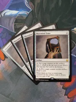 Mazemind Tome x 4 | 7% Off 2+ | Foundations | NM | MTG - Image 1