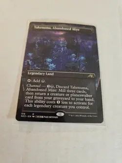 Takenuma, Abandoned Mire (Borderless) Kamigawa: Neon Dynasty Regular - Image 1