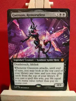 Gwenom, Remorseless (Extended) - Marvel's Spider-Man - Mythic - NM - MTG - Image 1