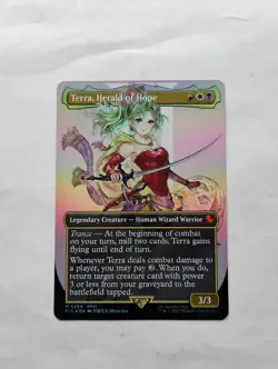 Terra, Herald of Hope (Borderless) Commander: Final Fantasy Foil - Image 1