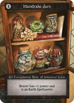 Sorcery: Contested Realm Mandrake Jars Exceptional Foil NM (GT) - Image 1