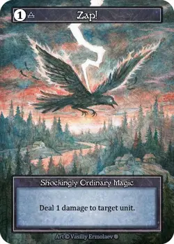 Sorcery: Contested Realm Zap! Ordinary Foil NM (GT) - Image 1