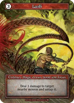 Sorcery: Contested Realm Lash Ordinary Foil NM (GT) - Image 1