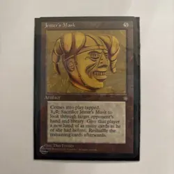 Jester's Mask Ice Age Regular Magic Mtg - Image 1