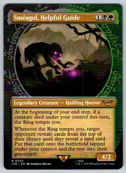 2023 Lord of the Rings Smeagol, Helpful Guide (Showcase) Rare #330 - Image 1