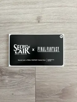 MTG Secret Lair Card FINAL FANTASY Game Over English version Foil Edition - Image 1