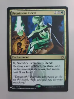 MTG Pernicious Deed The List Reprints Regular Rare - Image 1