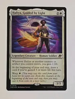 Magic The Gathering Edge of Eternities Haliya, Guided By Light R Foil - Image 2