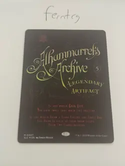 Magic the Gathering Alhammarrel’s Archive Foil Secret Lair NM Ships Same Day - Image 1