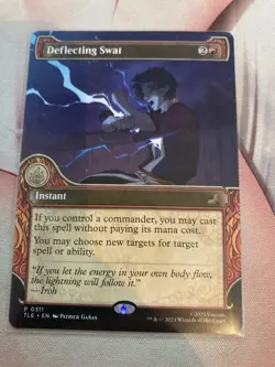 Deflecting Swat (0311) Borderless, Magic MTG, Avatar Airbender TLE, Near Mint NM - Image 1