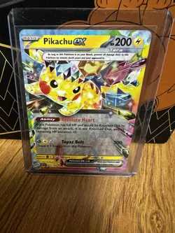 Pokemon Pikachu ex 057/191 Surging Sparks Double Rare Holo NM - Image 1