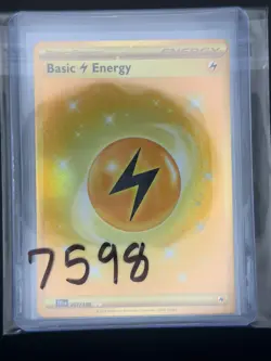 Gold Lightning Energy 257/198 Scarlet & Violet English NM/M Pokemon TCG English - Image 4